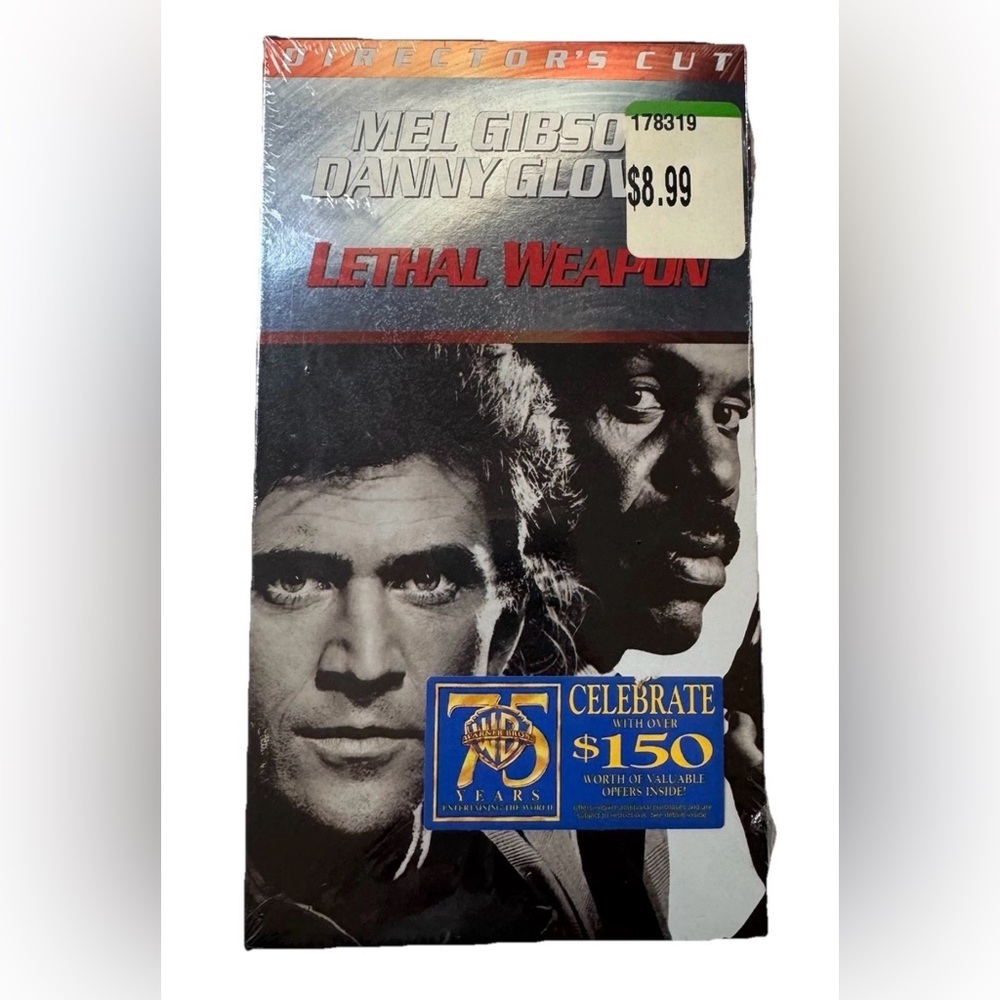Lethal Weapon Vintage Sealed VHS